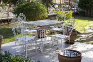 Gartenmöbel - Gartenstühle aus Metall